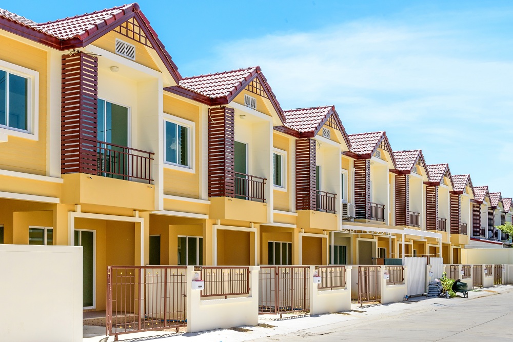 a row of houses