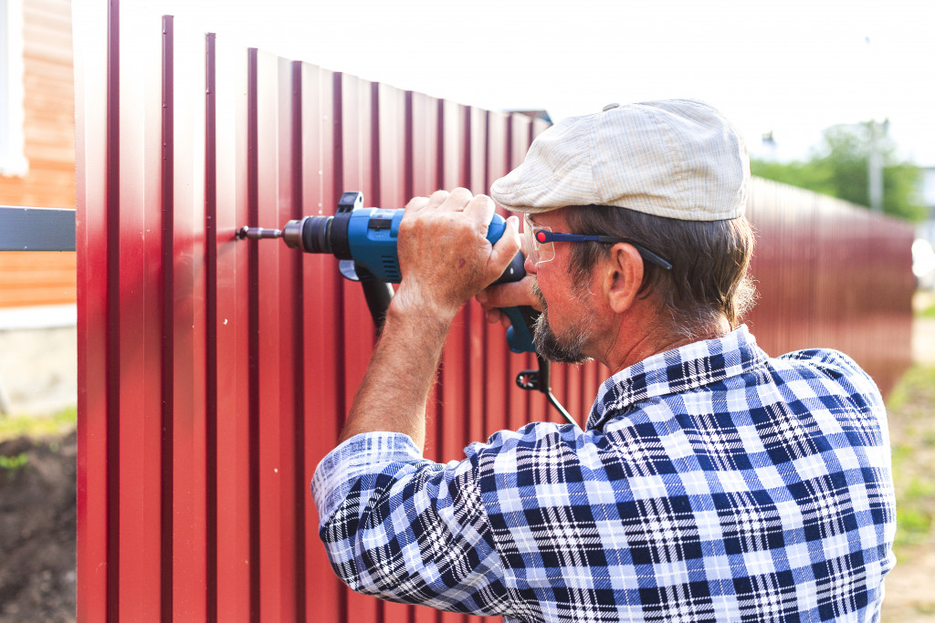 building a fence