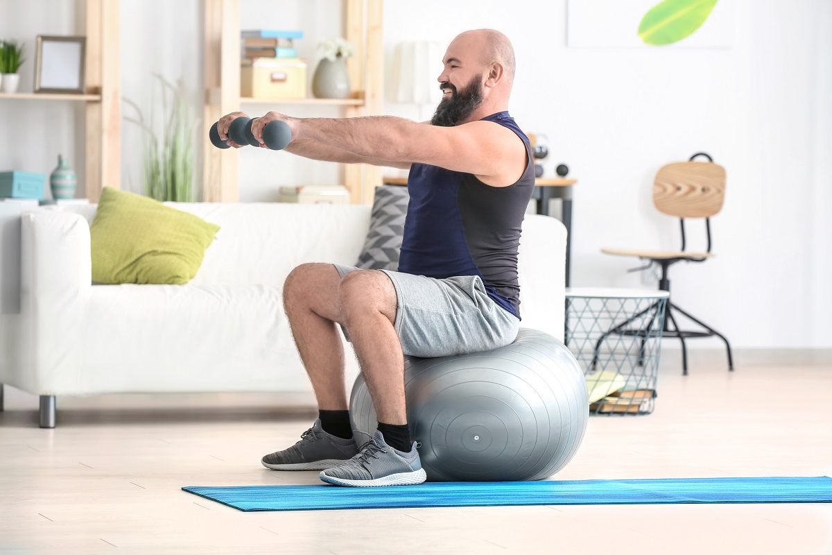 man working out 