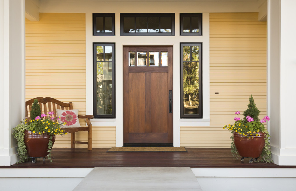 house front door