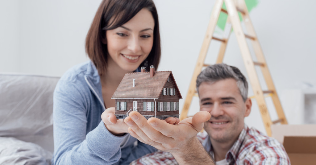 couple purchasing home