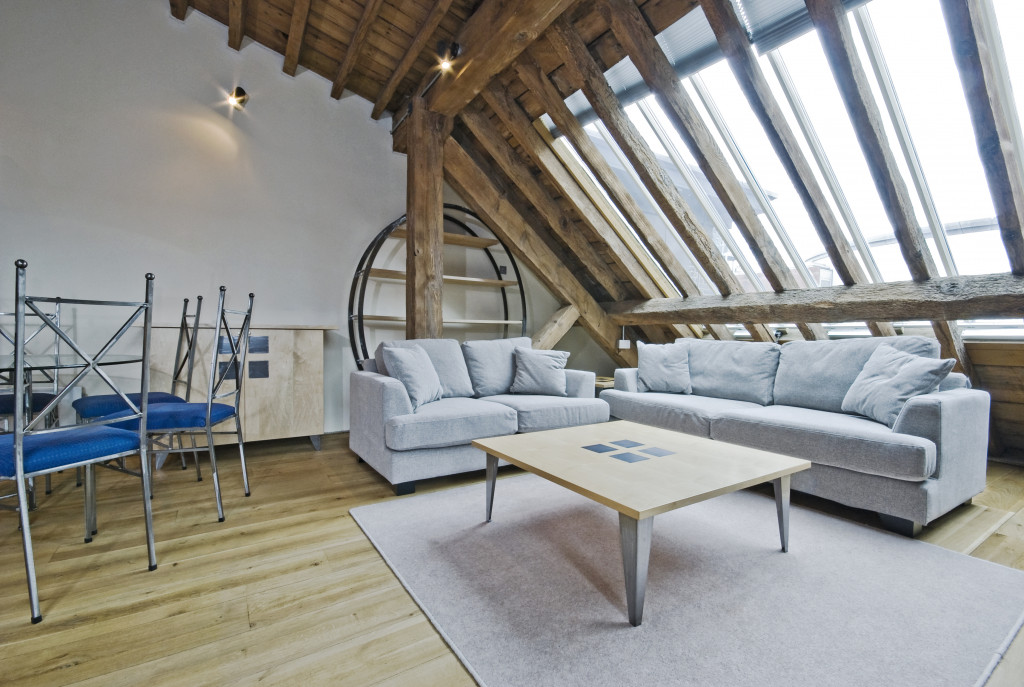 Converted loft at home