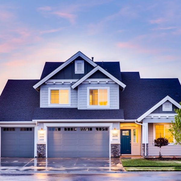 an elegant home exterior