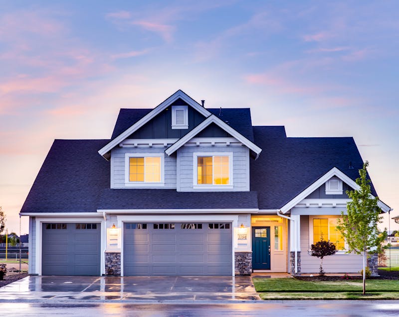 an elegant home exterior